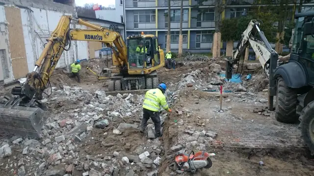 Rozbiórki i wyburzenia budynków w Kołobrzegu